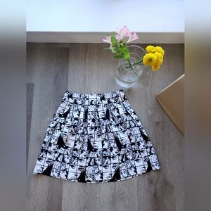 CLEARANCE: BNWOT Twik (by Simons) Retro/Comic Style Miniskirt